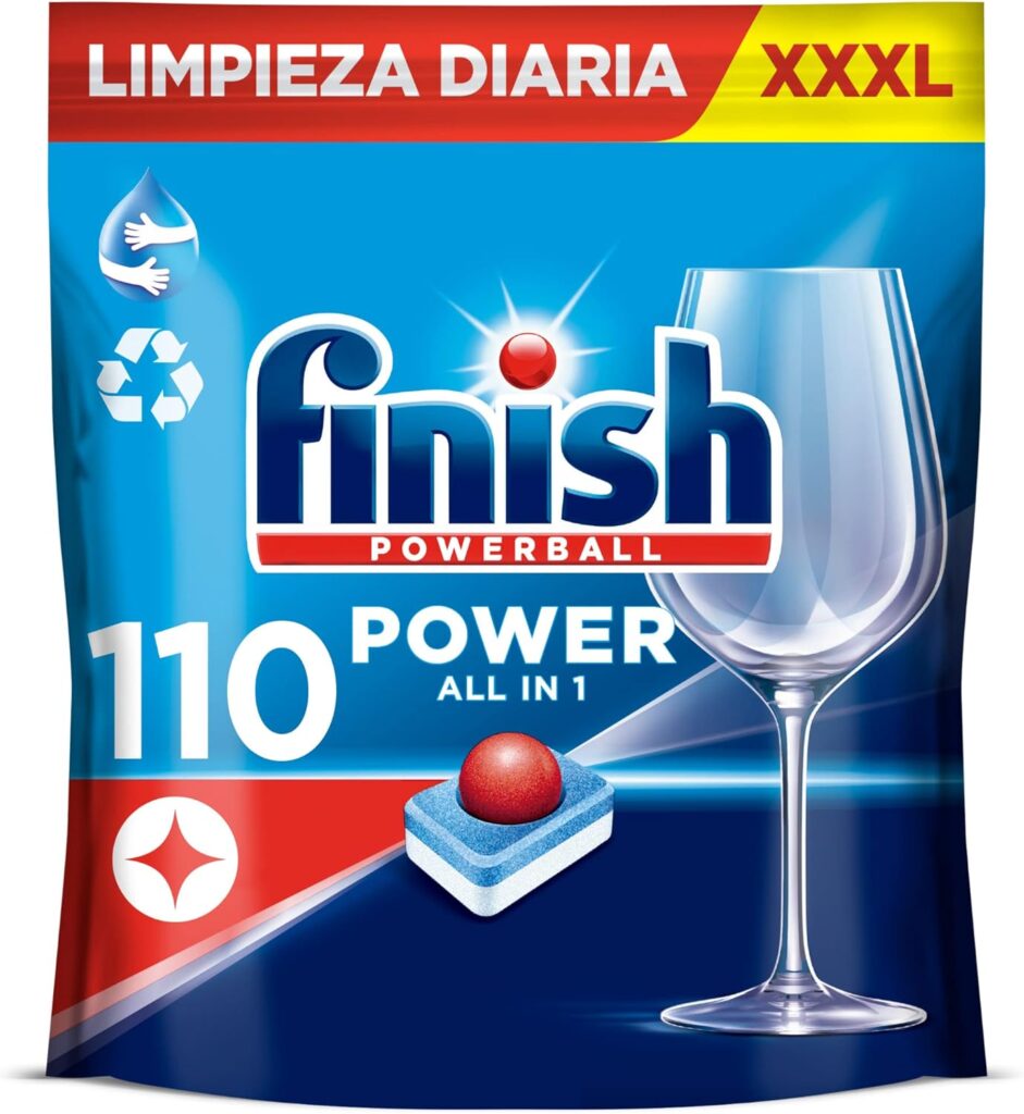 Cápsulas para lavavajillas Finish Powerball Opiniones