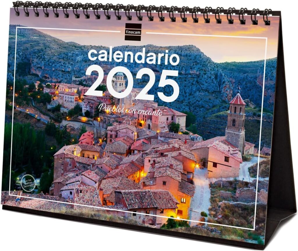 Calendario de sobremesa 2025 Finocam Opiniones