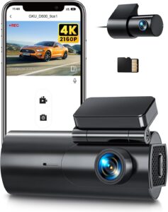 Cámara de Seguridad para coche GKU Dashcam Opiniones