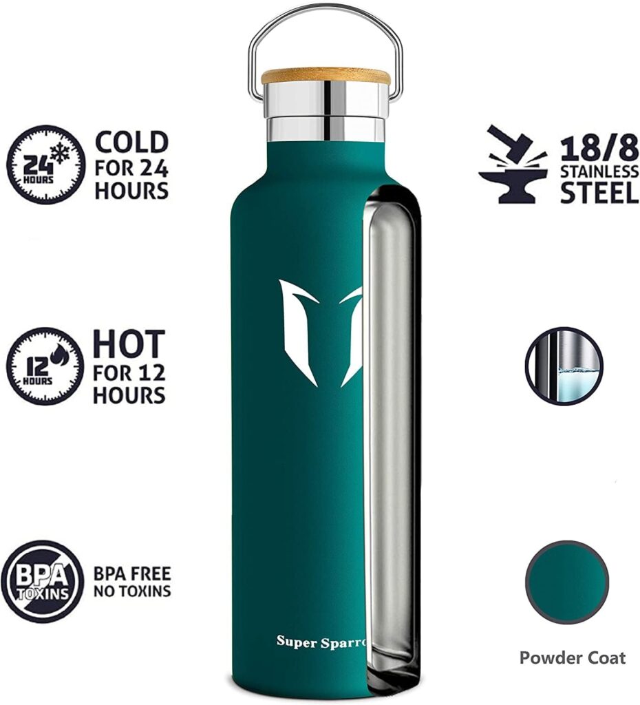 Botella Agua Acero Inoxidable Super Sparrow Opiniones